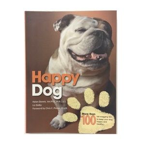 🆕 Happy Dog: 100 + Tips for a Healthy & Happy Dog – New Paperback Book